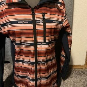 Lightweight Jacket Aztec Pattern. Women size small